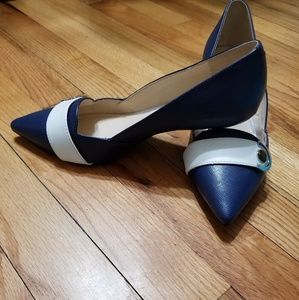 NINE WEST Divine 30 Retro style Kitten Heel Pump